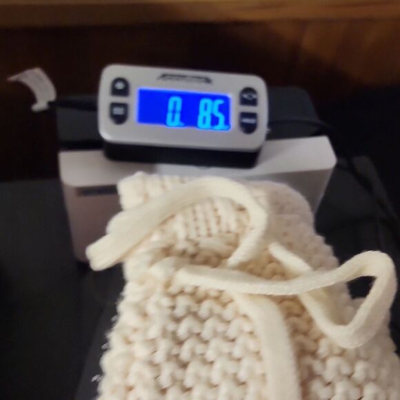 Cream Knit Boho Beachy Women's Shorts With Drawstring Size S/M NWT - Picture 6 of 6